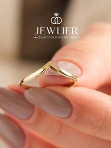 1pc Fashionable S Zirconia Cross Adjustable Ring, Exquisite Jewelry Gift For Girls - Gold - View 2