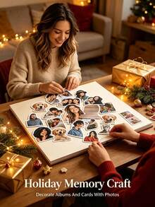 Customized Personalized Photo Stickers, Personalized Sticker Labels, Suitable For Home Souvenirs, Photo Decorations, Cute Souvenirs, Personalized Customized Photo Stickers, Adding Different Colors To Life - Multicolor - View 2