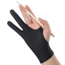 1pc Anti-Stain Coated Glove, Prevents Wear, Sweat And Dirt, Unisex, Suitable For Painting And Sketching, Back To School Essential - Regular - View 4