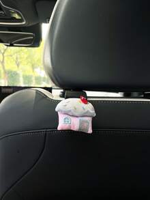 Cartoon House Car Hook Creative Car Seat Back Storage Hook Car Interior Storage Hook - A - View 5