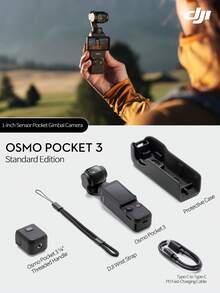 dji Osmo Pocket 3, Featuring A 1-Inch CMOS Sensor, Supports 4K 120fps Video Recording, 3-Axis Mechanical Gimbal Stabilization, Digital Camera For Vlogging (Brand New, Activated Only) - View 13