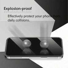 [1+2 Set]1pc Transparent Magnetic Phone Case Compatible With Iphone 18, Full Camera Protection Ultra-Thin Phone Case + 2pcs Tempered Glass High Definition Screen Protector Compatible With Iphone 18 Pro Max/18 Pro/18/Ultra/17 Air/17/15/14 Series - 1 Case + 2 Screen Protectors - View 7