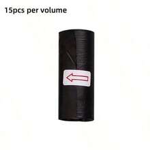 1/4/8 Rolls Car Mini Trash Bags, Compatible With Car Trash Cans, Compact Portable Disposable Garbage Bags, Practical Car Interior Storage Accessory - Car Mini Trash Bag - View 13