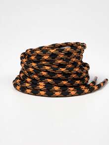 5mm Textured Cross Round Shoelaces High Quality Anti-Slip Wear-Resistant Polyester Round Shoelaces Suitable For Hiking Boots Work Boots Chunky Sneakers Shoe Laces - Multicolor - View 22