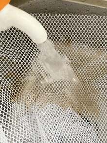 Lưới bảo vệ cầu thang 3 lớp dày, lưới dây bảo vệ ban công, lưới bảo vệ cầu thang cho thú cưng, chống trầy xước, chống mài mòn, chịu lực tốt, chống mèo và chống ngã, phù hợp cho cầu thang nhà và hành lang, 118.11*30.71 inches - Nhiều màu - Xem 8