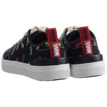 Toms X Marvel Trvl Lite Low Mens Black Plimsolls - Black - View 2