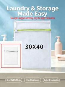 Collapsible Pop-Up Laundry Basket With Sturdy Handle And Side Pockets, Breathable Mesh Design, Portable Foldable Dirty Clothes Storage Bin, Ideal For School, Dorm, Laundry Room, Bathroom And Home Use - Multicolor - View 16