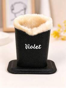 Customizable Text Message Eyeglass Storage Box, Desktop Eyeglass 3D Storage, Plush Thickened Eyeglass Protective Case, Desktop Storage Box - Multicolor - View 6