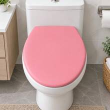 WORKING International Style Toilet Seat Replacement Kit For Home And Hotel Use - Durable Plastic With Hinges, Screws And Fasteners, Easy Installation, Complete Kit For Standard Toilet Seats, Bathroom Accessories - A - View 1
