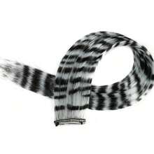 Leopard Print Mixed Color Hair Extensions Y2K Street Style - Multicolor - View 3