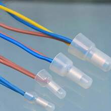 Closed End Crimp Connector, Industrial Electrical Butt Connector Protective Wire Crimp Cap Wire Connector, 3 Sizes, Closed End Wire Crimp Cap Wire Connector - Multiple Styles - View 5