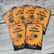 6 pcs Gantungan Kunci & Semanggi Berdaun Empat, Gantungan Kunci Keberuntungan, Cocok untuk Dekorasi Halloween, Thanksgiving dan Pesta, Hadiah Positif dan Beruntung untuk Teman dan Keluarga - MultiWarna - View 4