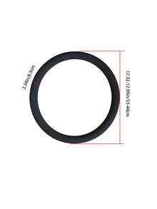 1PC All-Season Anti-Slip Fresh Minimalist Silicone Car Steering Wheel Cover D-Shape Round Universal Car Steering Wheel Grip - Silicone Steering Wheel Cover - View 10