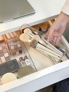 Hộp chia ngăn kéo lưu trữ, kệ sắp xếp để bàn - Phù hợp cho mỹ phẩm, trang điểm, phụ kiện tóc, văn phòng và nhà bếp - Bền bỉ, có thể tùy chỉnh, quà tặng tuyệt vời. - Nhiều màu - Xem 6