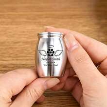 Pet Cremation Urn - Customized Engraved Memorial Keepsake Suitable For Dogs, Cats, Birds, Rabbits And Small Animals - Multicolor - View 4