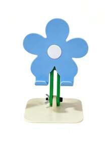 Cute Flower‑Shaped Phone & Tablet Stand, Acrylic Floral Desk Bracket, Multi‑Angle Height‑Adjustable Foldable Anti‑Slip Holder, Aesthetic Decor For Home Bedroom Office - Multicolor - View 7
