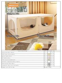 Large Semi-Enclosed Cat Bed, All-Season, Secure Design - Multicolor - View 19