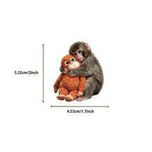SCXXBSW 50pcs Cute Monkey Stickers, Aesthetic Cartoon Animal Vinyl Stickers With Funny Text, Waterproof, Suitable For Planner, Laptop, Water Bottle, Luggage, Scrapbook, Perfect For Animal Lovers - Multicolor - View 7