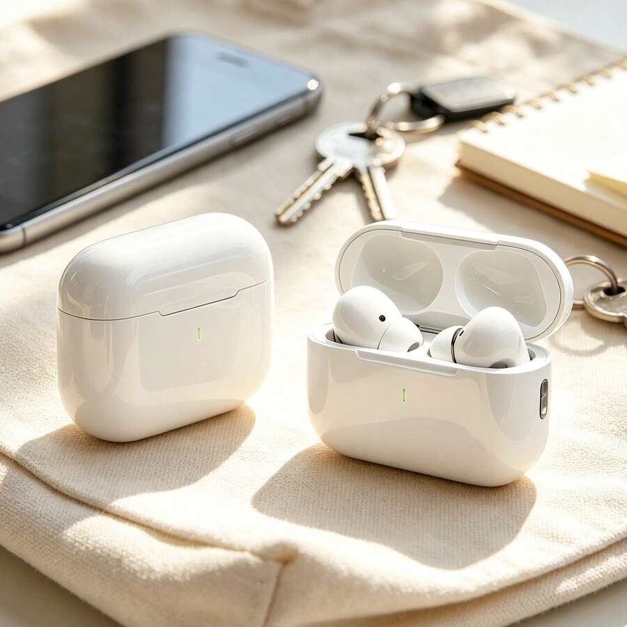 Bluetooth TWS Wireless Earbuds, Auto Pairing, Ultra Long Battery Life, Sports Earphones, Hi-Fi Sound Quality, Fitness Earphones, Compatible With IOS And Android Systems, With Charging Case - View 1