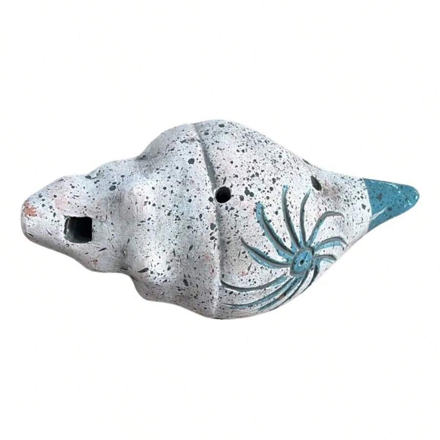 Clay & Dough - Speckled White With Turquoise Details - View 1