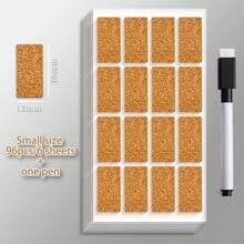 36/96/132pcs+1 Set - [Cork Vintage] Reusable Label Stickers Waterproof Oil-Proof Self-Adhesive Non-Drying Kitchen Classification Storage Stickers Mason Jar Wedding Decoration Handmade Stickers 6 Sheets 96/36 Pieces Optional. Waterproof Oil-Proof Kitchen Classification Labels, Cork Vintage Label Stickers. Label Supplies - Multicolor - View 14