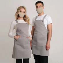 Cross-Back New Style Apron, Adult Korean Version, Unisex, For Kitchen, Restaurant, Coffee Shop, Hot Pot Shop, Cashier, Catering Work - Multicolor - View 7