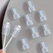 10 buah Pelindung Kabel Resin TPU: Lindungi Kabel Anda dari Kerusakan dan Lepas, Gaya Instan - Beraneka warna - View 7