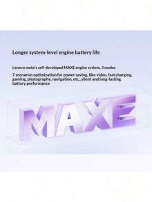 Điện thoại thông minh  Lenovo  G100 Pro màn hình phẳng 1.5K, pin lớn 6720mAh, sạc nhanh 67W, chip Dimensity 7300 5G, thời lượng pin siêu dài, chế độ chờ tiết kiệm năng lượng, điện thoại thông minh mới - Nhiều màu - Xem 4