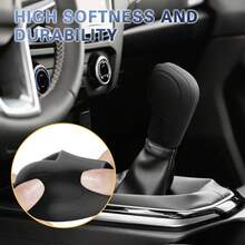 1 buah Penutup Tuas Transmisi Mobil, Aksesori Pelindung Tuas Transmisi, Pelindung Tuas Transmisi Mobil, Penutup Tuas Transmisi Otomatis Silikon Universal, Cocok untuk Sebagian Besar Mobil - A - View 6