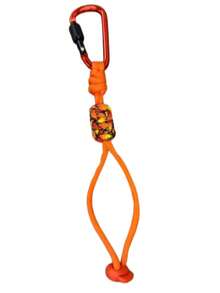 Multifunctional Outdoor Camping Accessory, Durable Braided Rope Keychain With Anti-Loss Strap And Water Bottle Hook, Multifunctional Hiking Backpack Clip, Portable Water Bottle Hanging Rope, Suitable For Hiking, Camping, Cycling, Beach And Other Occasions - Multicolor - View 9
