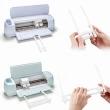 1PC Long /Short Extension Tray Compatible With Maker 3 And Maker;Extension Tray Compatible With Explore Air 2 & Explore 3;Plastic Tray Extender Holder ;Cutting Mat Support Artworks, Crafts Tool Supplies - A - View 1