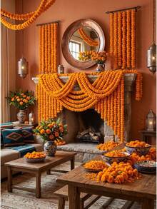Garlands - Orange Color - View 1