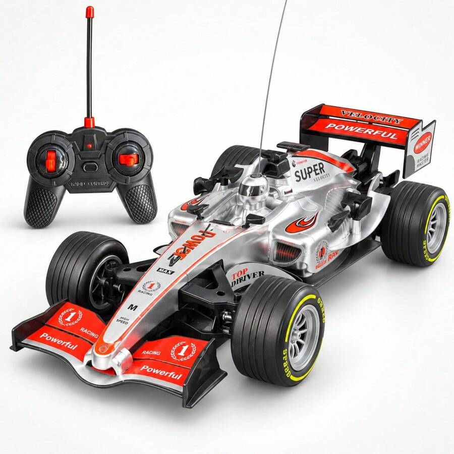 Carrinho de Controle Remoto Sem fio Recarregável Competição Super Vortex