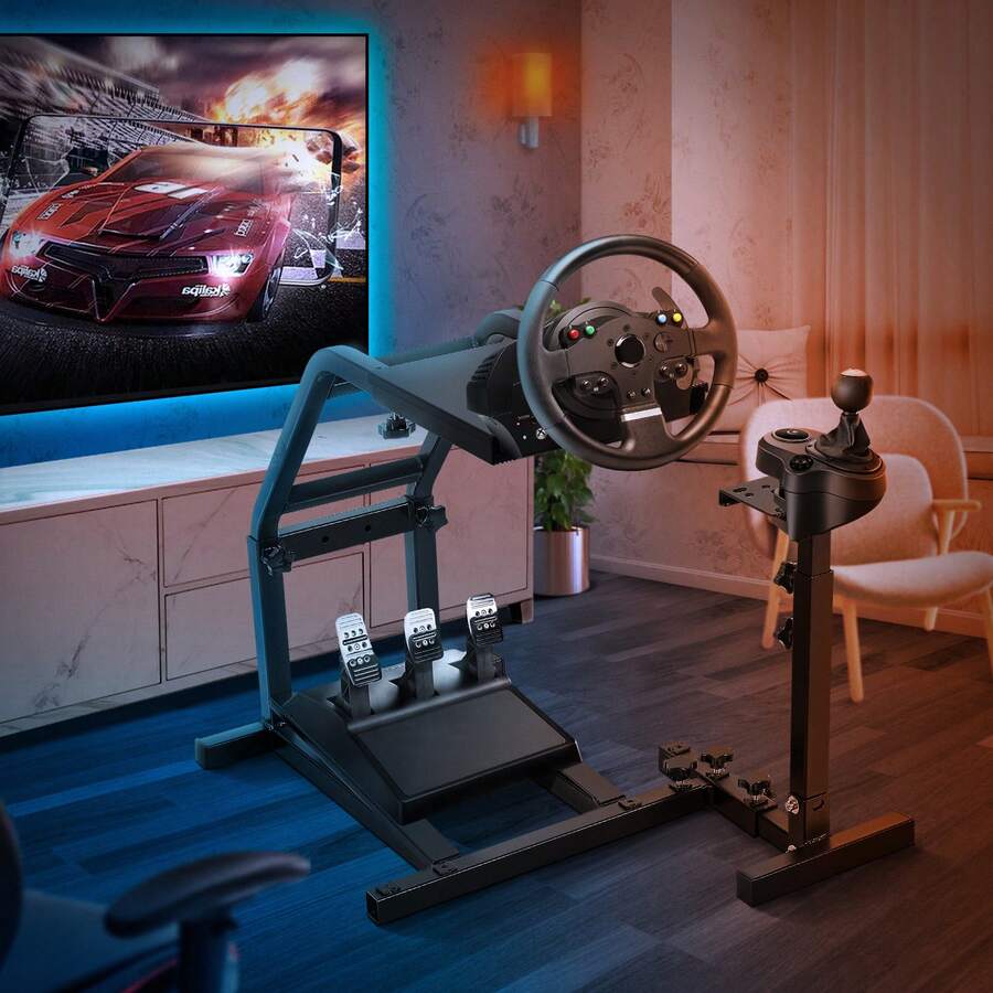 G29, G27 And G25 Racing Simulator Steering Wheel Stand GT Racing Simulator Steering Wheel Stand, Wheel Support And Pedal Not Included - G29, G27 and G25 - View 1