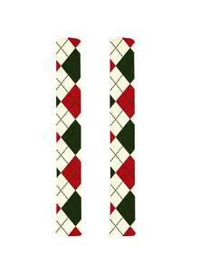 2-Piece Christmas Refrigerator Door Handle Protector Cover, Oven Handle Protector Cover, Ultrasonic Embossed Pattern Door Handle Protector Cover - View 17