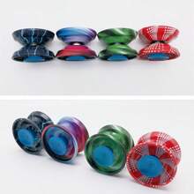 1pc-Alloy Metal Beginner Yoyo, Shiny Colorful String‑Operated Yo‑Yo Toy, Stable Spinning Performance, Collectible Play Gift For Youth - Multicolor - View 9
