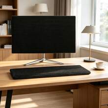 1 Funda antipolvo para monitor de computadora de escritorio, protector de pantalla de unicolor fácil de instalar diseñado para proteger las pantallas de computadora de escritorio del polvo, funda antipolvo para monitor de computadora de escritorio, funda para teclado, protector de pantalla de estilo minimalista - Multicolor - Ver 4