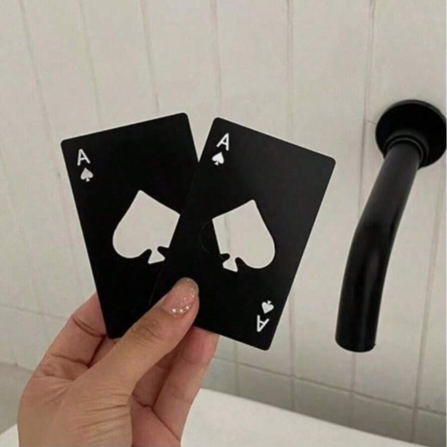 10 Creative Personalized Beer Bottle Openers, Any Two-Color Combination, Stylish Card Design, Portable, Exquisite, And Durable, Suitable For Various Occasions, An Excellent Holiday Gift, And An Ideal Gift For Fathers - Multicolor - View 1