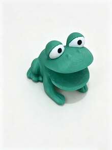 2 Sets 3D Printed Frog Shaped Sponge Drain Rack And 1 Sponge Brush, Equipped With Drainage System, Suitable For Kitchen Countertop, Bathroom, Can Store Sponges, Fabrics And Brushes, Combines Storage Decoration And Drainage Tray Functions - Multi-color - View 13