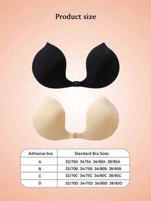 1 buah Bra Perekat Nyaman Tanpa Terlihat untuk Push-Up, Menciptakan Bentuk Tubuh yang Menggoda, Cocok untuk Pernikahan dan Pemakaian Sehari-hari - Beraneka warna - View 8