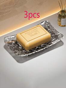 Luxury Glacier Texture Soap Dish, Transparent Acrylic Soap Holder For Bathroom - Soap Dish - View 15