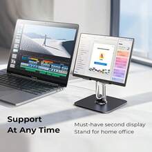 Brand New Tablet Stand, Rotating Holder, Compatible With Pads And Phones, Multifunctional And Adjustable - View 2