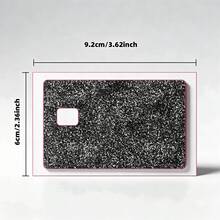 1/2/4Pcs Credit Card Decorative Stickers, High Aesthetics, Glitter Multicolor, Suitable For Card Decoration, Personalized, Bank Card Protection, Card Beautification, Daily Use, Gift For Friends And Family, Daily Gift, Christmas Gift - Multicolor - View 14