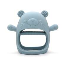 Infant Teether, Hand-Grip Teething Toy, Glove Teether Easy To Hold, Suitable For 0+ Months Old - Multicolor - View 11