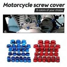 Motorcycle Nut Screw Cap, Decorative Shaped Screw Cap, Suitable For Car, Bicycle, Motorcycle Accessories - A - View 5