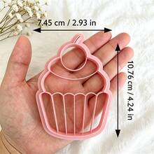 Multi-Theme Large Tray Soft Clay Cutter Set, Snowflake, Flower, Sunflower, Fish, Fruit, Architecture, Cupcake, Leaf Shaped Tray Molds, Compatible With Polymer Clay, For Making Rings, Earrings, Small Jewelry Storage Trays, DIY Handmade Decoration Ornaments, Photography Props, Creative Crafting Tools - Oversized Polymer Clay Cutter - View 15