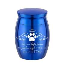 Pet Cremation Urn - Customized Engraved Memorial Keepsake Suitable For Dogs, Cats, Birds, Rabbits And Small Animals - Multicolor - View 12