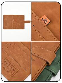 Travel Passport Holder Portable Wallet Card Sleeve Unisex Multi-Function Travel Essential Vacation Hotel Cruise Back To School Accessory - Multicolor - View 10
