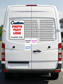 Custom Commercial Vinyl Car Decals, Customizable Logo, Text, Number, Image Self-Adhesive Personalized Car Door Stickers, Waterproof UV-Resistant Car Advertising Decals, Multiple Sizes Fit Pickups, SUVs, Sedans, Car Doors And Tail, DIY Mobile Business Promotion Decoration, Practical Gift For Small Business Owners And Sole Proprietors - Car Decal - View 8
