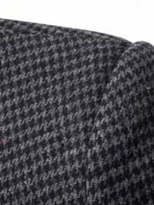 Men's Contrast Color Lapel Button-Up Long Sleeve Blazer - Multicolor - View 4